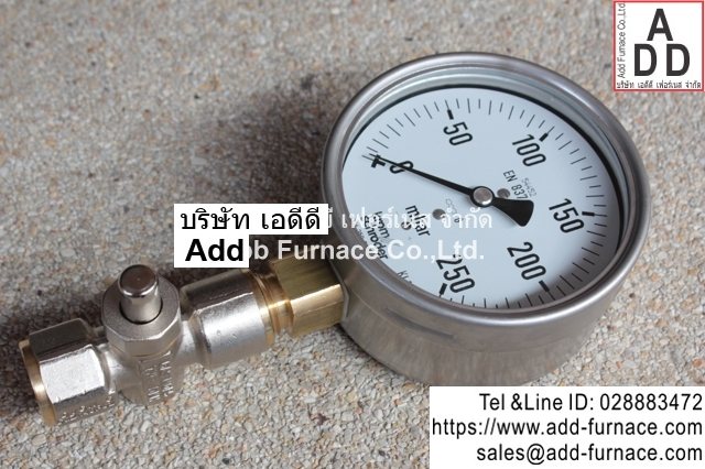 kromschroder Pressure Gauge Push Buttom Valve (7)